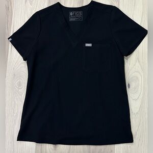 Black Figs Caterina Scrub Top